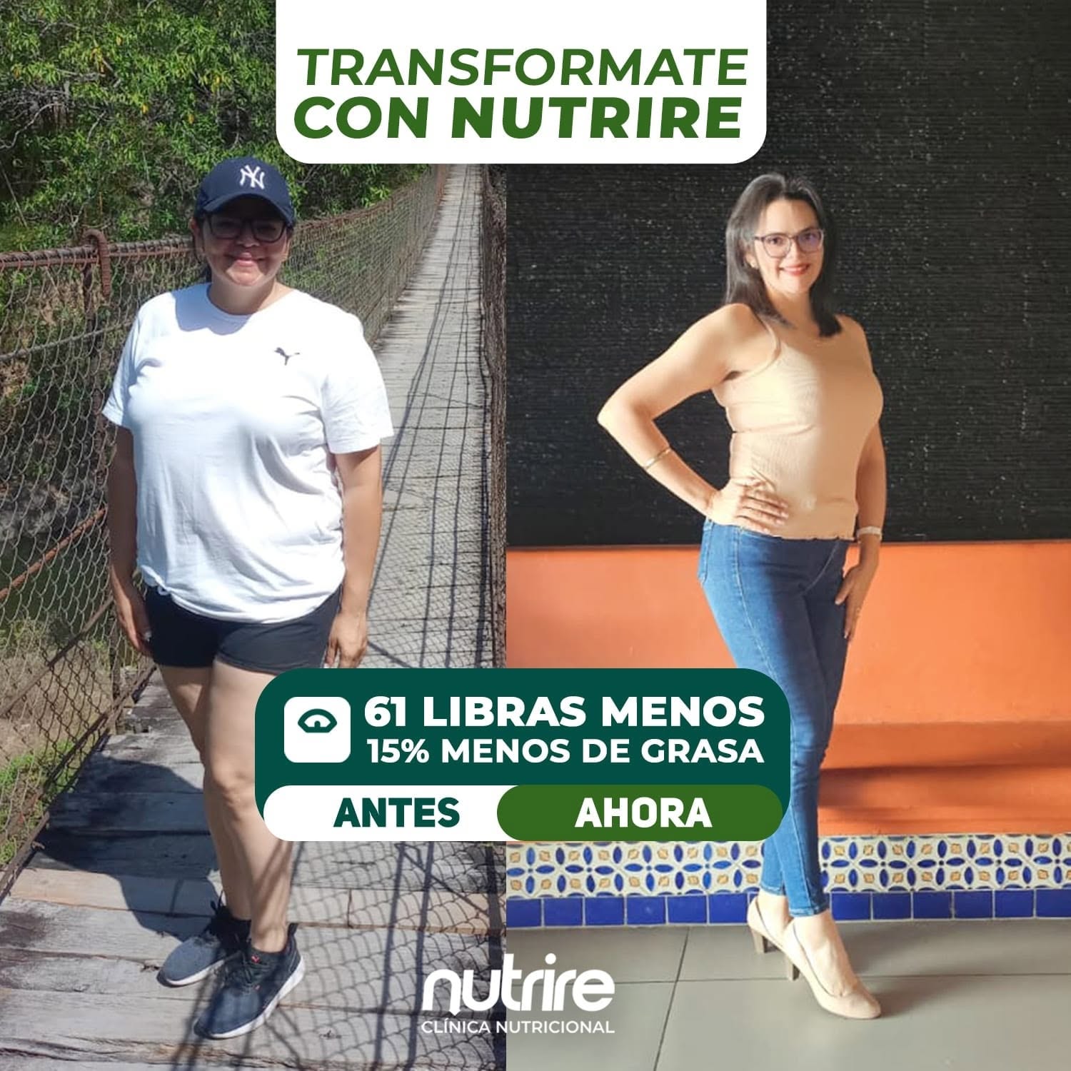 NutriTransformación de cliente de Nutrire 2