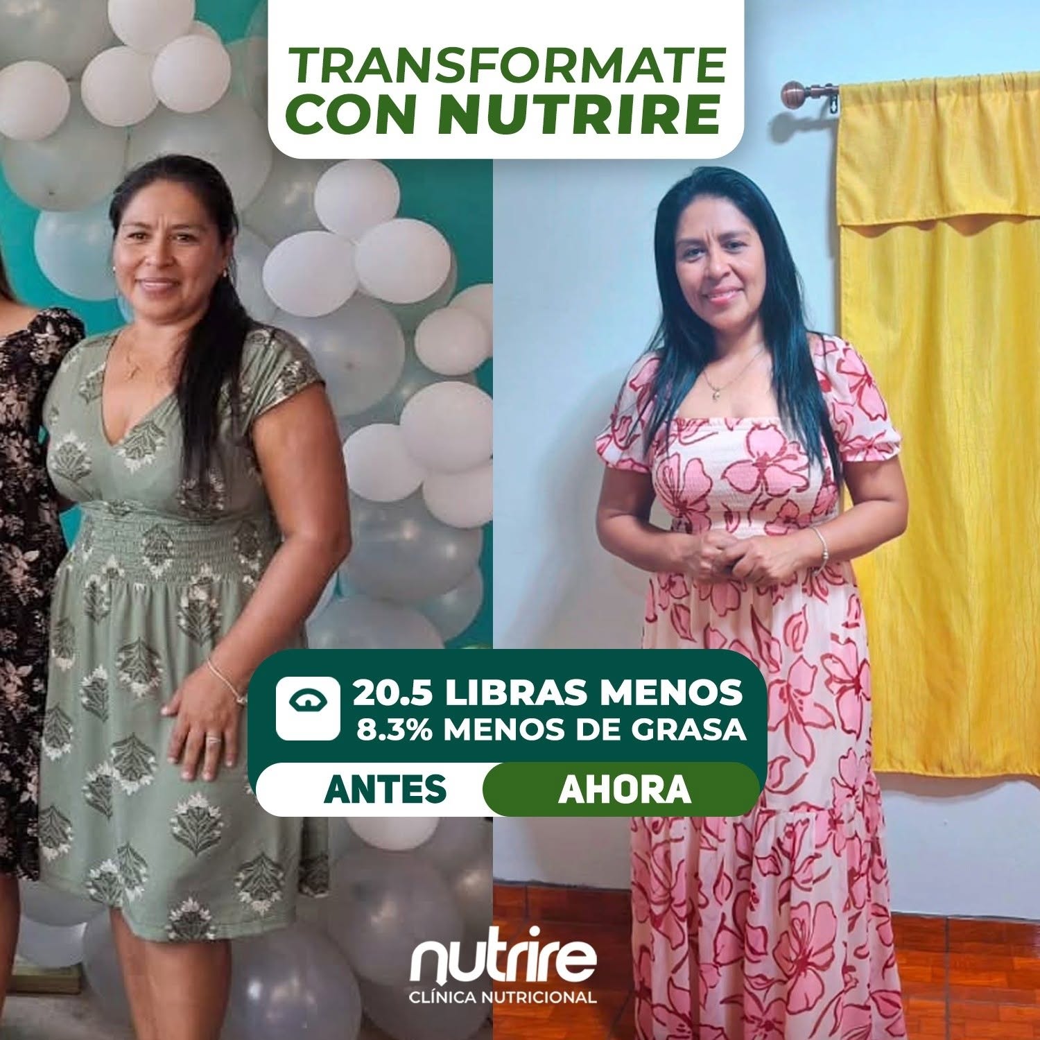 NutriTransformación de cliente de Nutrire 1
