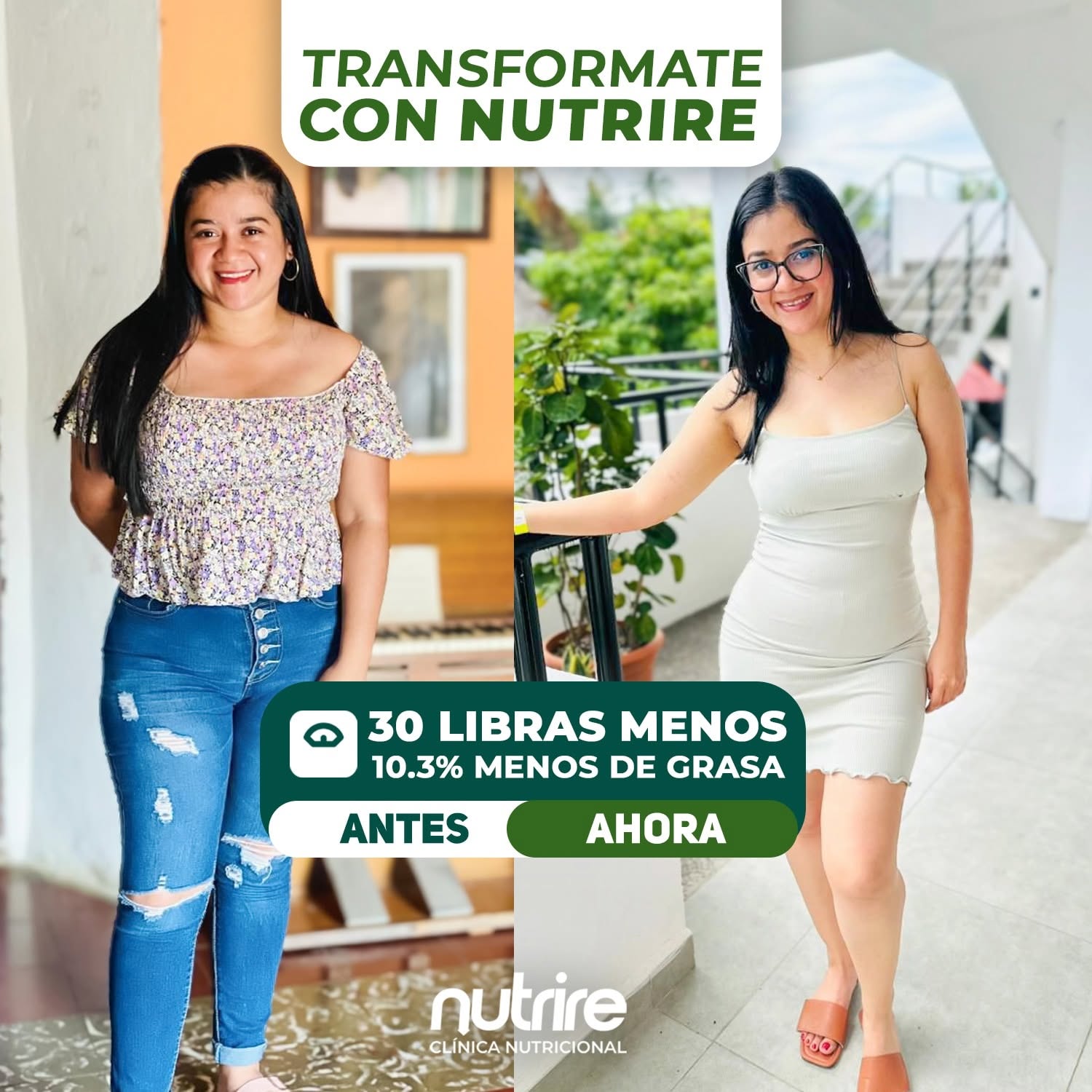 NutriTransformación de cliente de Nutrire 3