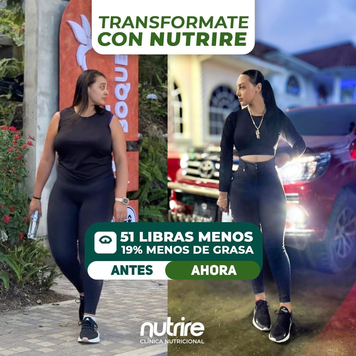 NutriTransformación de cliente de Nutrire 12