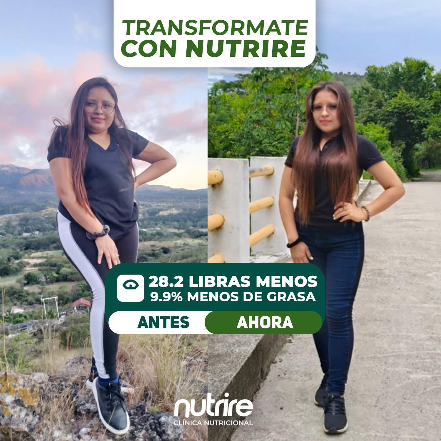 NutriTransformación de cliente de Nutrire 10