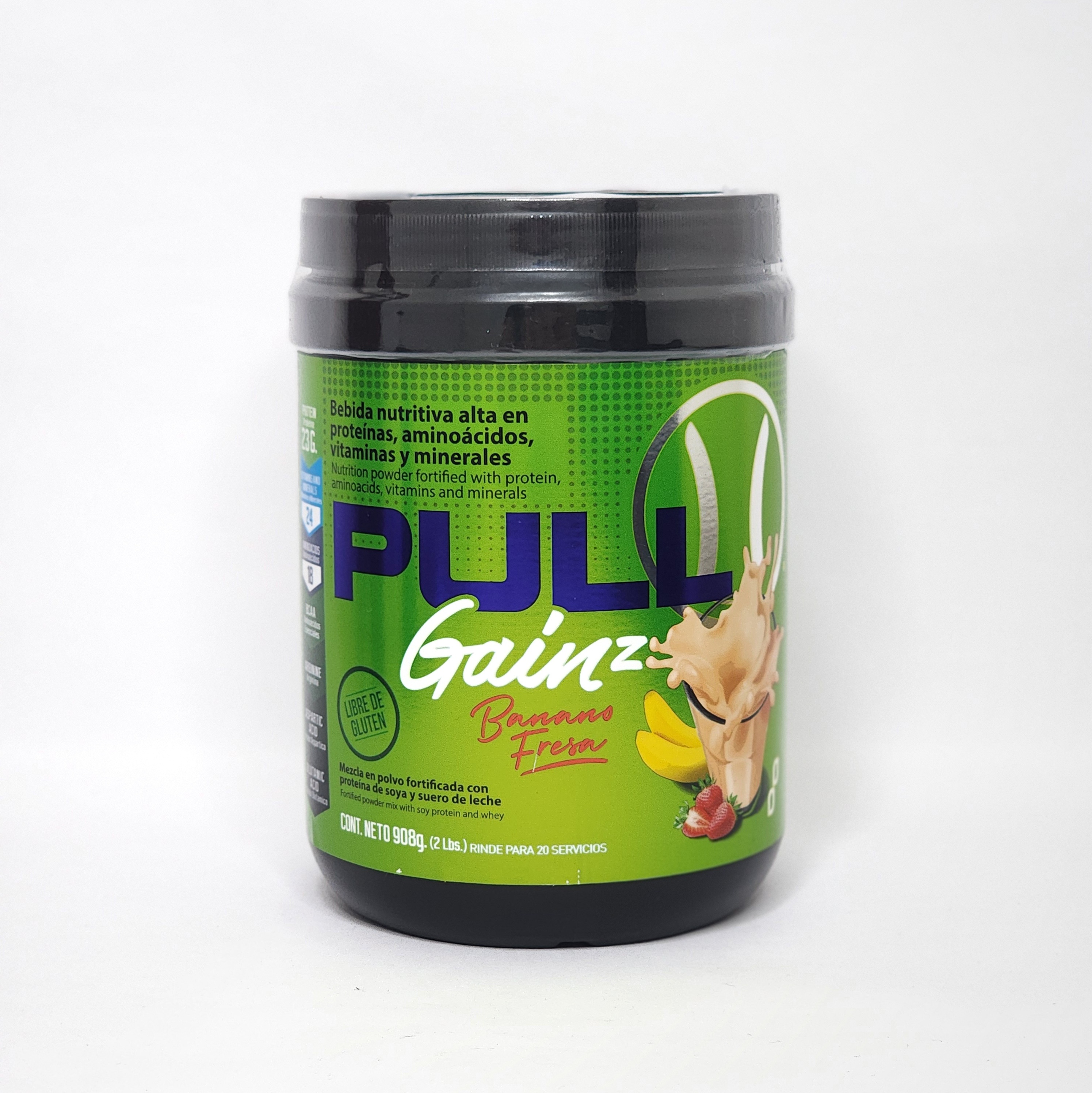 PULL GAINZ FRESA BANANO 2LBS